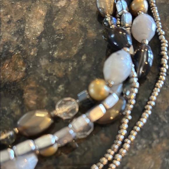 Cookie Lee Multi-Strand Beaded Necklace - Picture 3 of 3